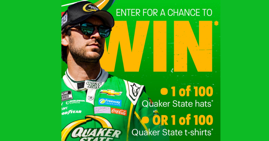 quaker state racing sweepstakes