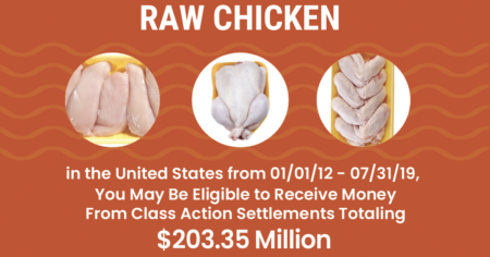 raw chicken class action