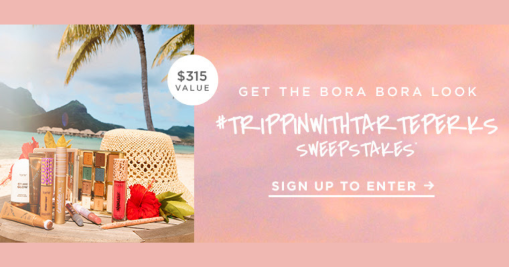 tarte bora bora sweepstakes