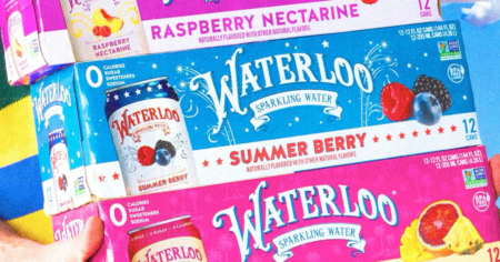waterloo sparkling water twelve packs