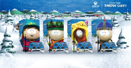 xbox south park snow day consoles and controllers