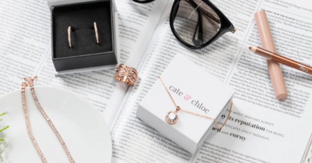 Jewelry on a book