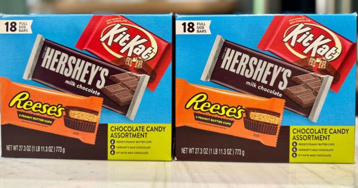 Hershey s Candy Bar Boxes two boxes of Hershey's Candy Bars