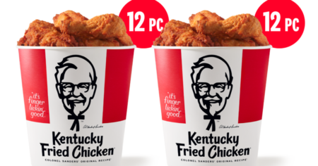 KFC Get 40% Off A PC Chicken Bucket