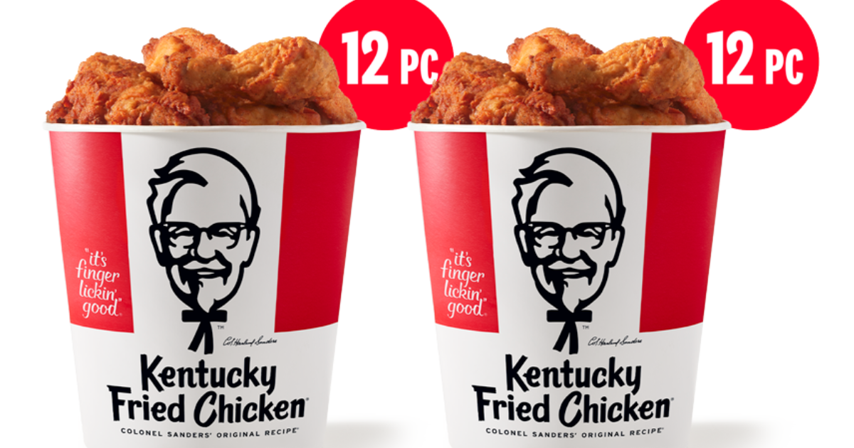 KFC Get 40% Off A PC Chicken Bucket