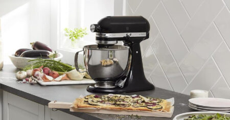 Kitchenaid Mixer on counter