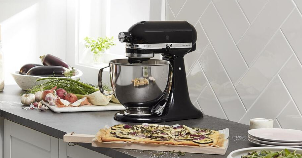 Kitchenaid Mixer on counter