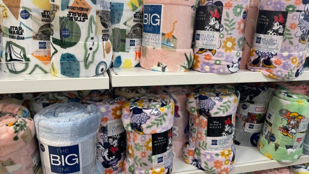 Kohl s The Big One Throw two shelves of throw blankets at Kohl's