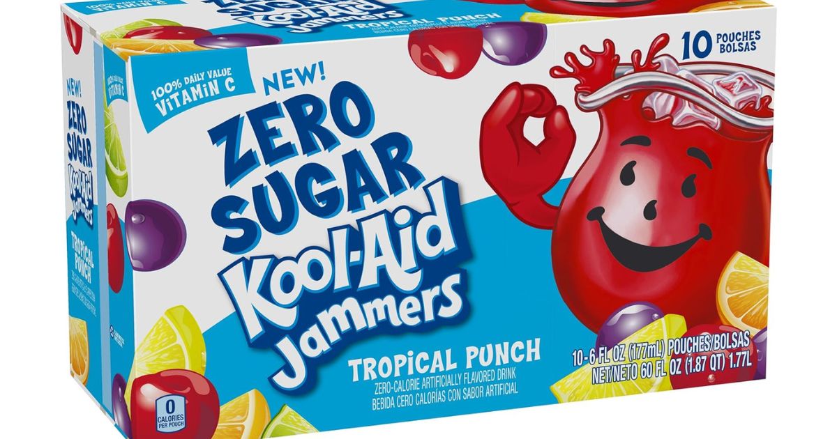 box of Kool Aid Jammers