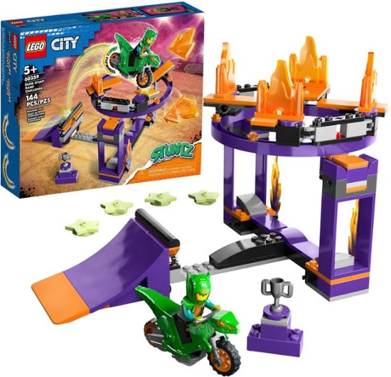 LEGO City Dunk Stunt Ramp Challenge LEGO City Dunk Stunt Ramp Challenge box and set