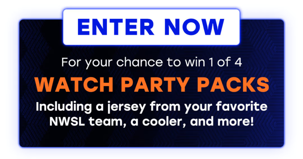 NWSL On ION Saturday Night Sweepstakes