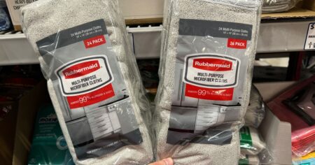Rubbermaid microfiber cloths scaled