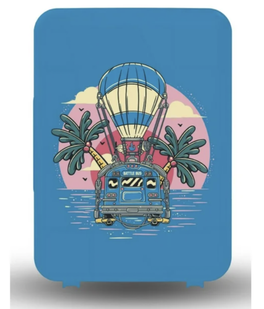 Fortnite Battle Bus 6 Can Mini Fridge Fortnite Battle Bus 6 Can Mini Fridge