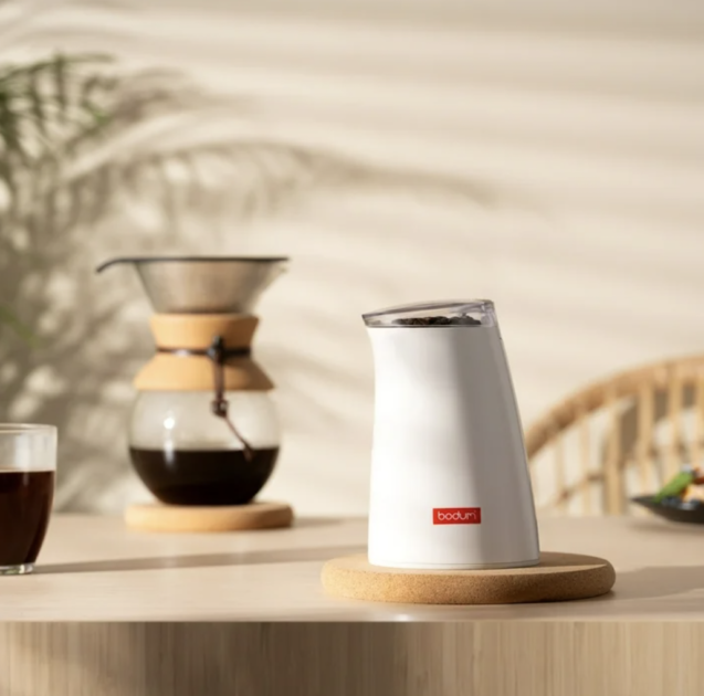 Bodum C-Mill Electric Coffee Grinder, White, New Bodum C-Mill Electric Coffee Grinder, White, New