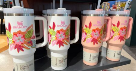 Stanley Mothers Day Quencher close up