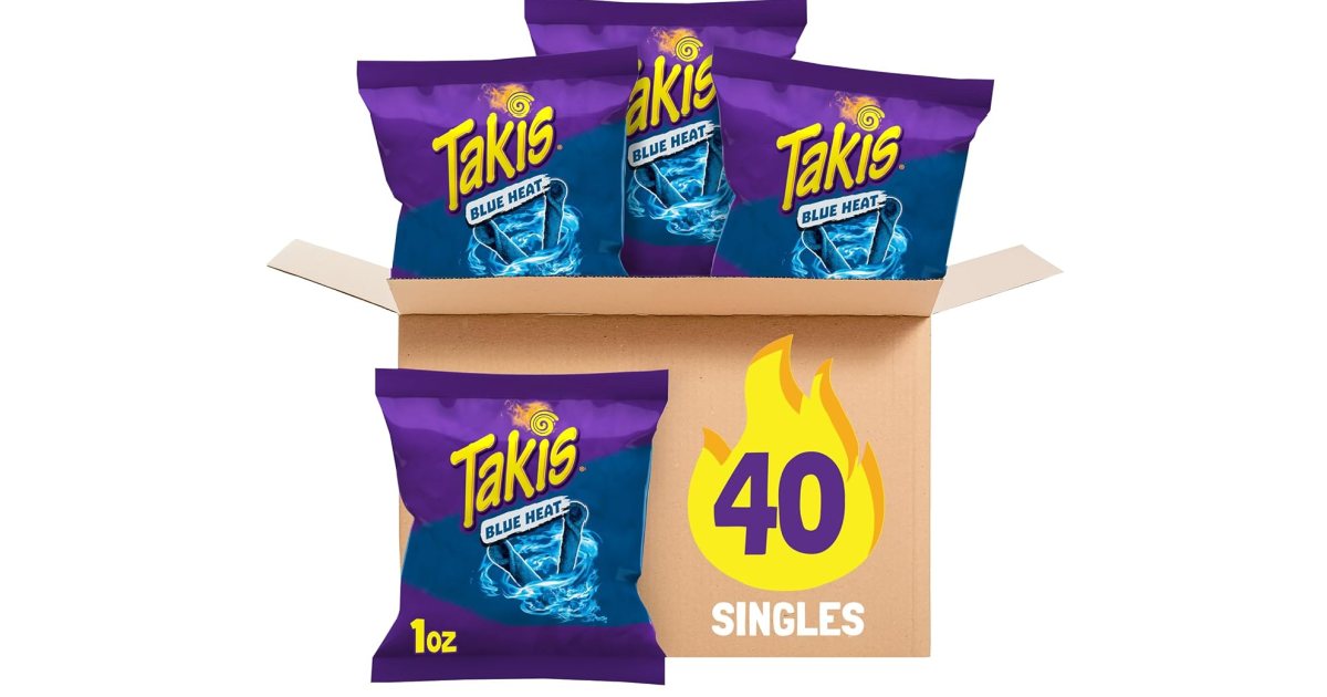 Takis Blue Heat