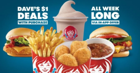 Wendy s Introduces Dave s $ Deals – Limited Time Only