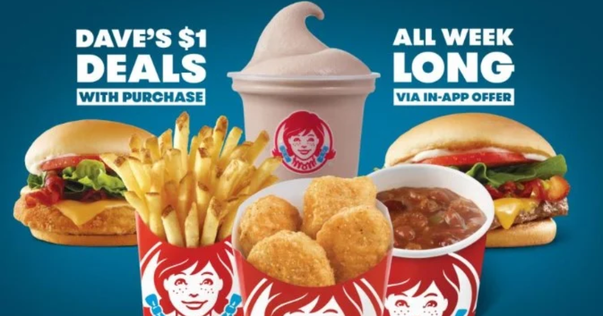 Wendy s Introduces Dave s $ Deals – Limited Time Only