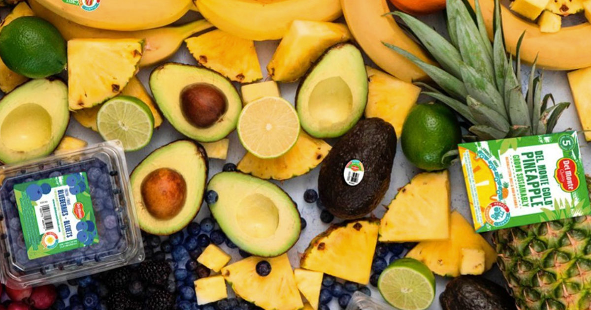 spread of fresh produce