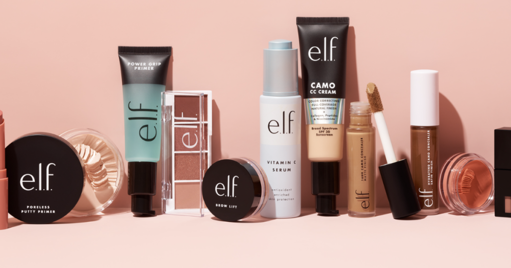 e l f cosmetics products