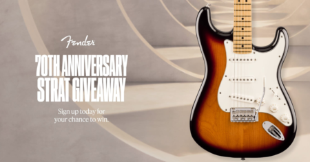 fender 70th anniversary giveaway