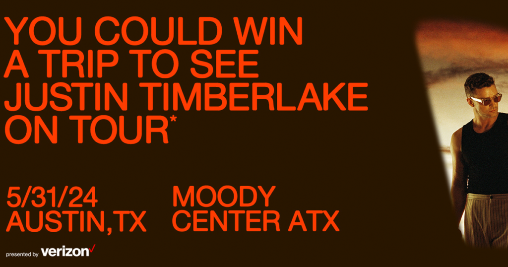 justin timberlake verizon promotional image