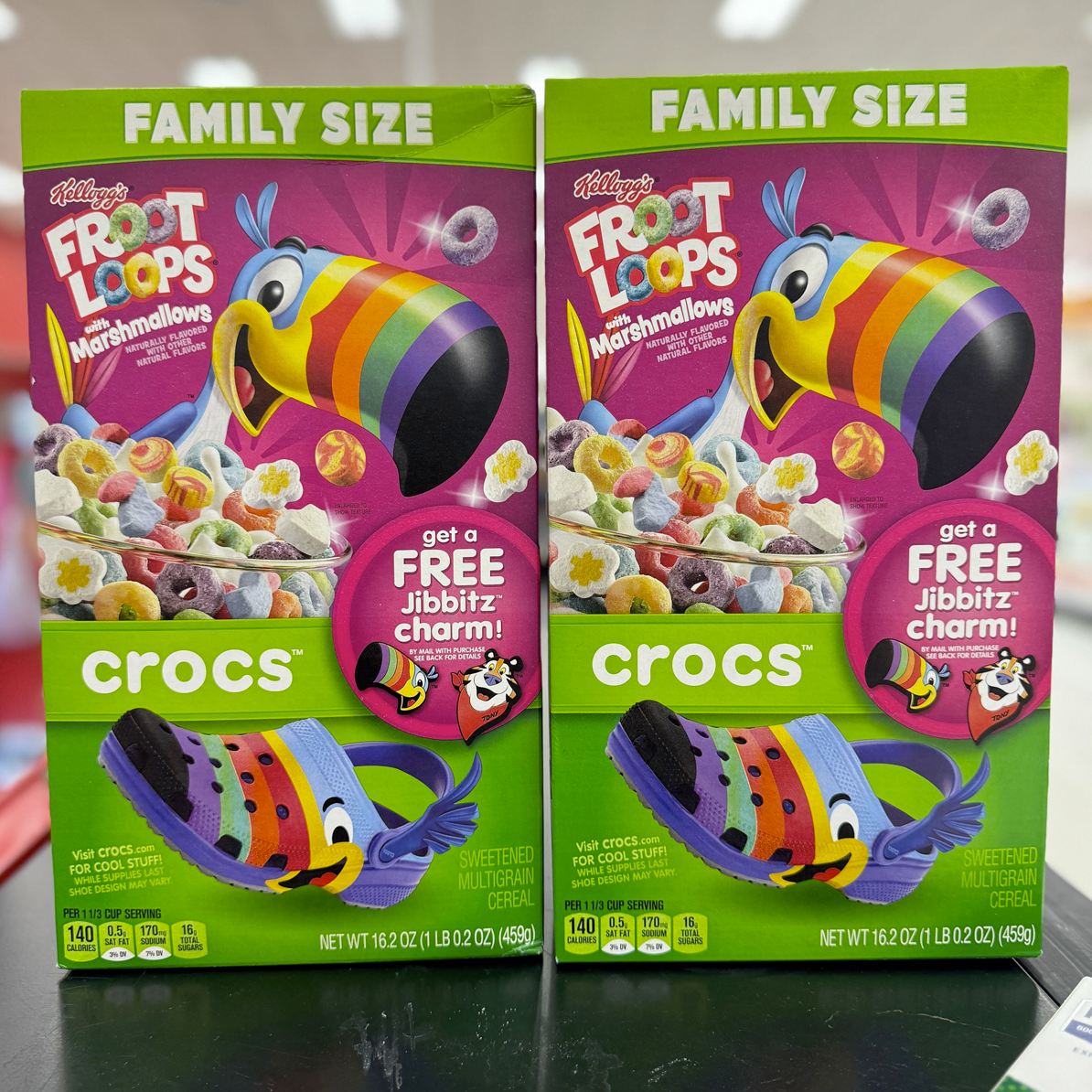 kelloggs jibbitz charm offer