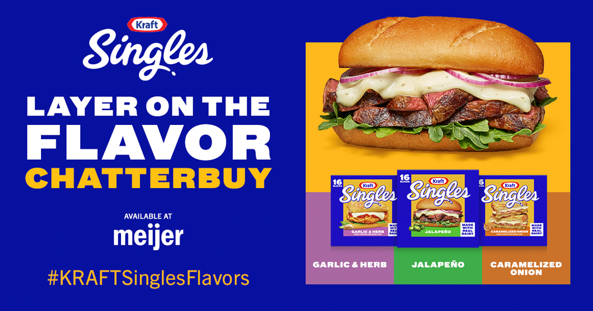 kraft singles flavors