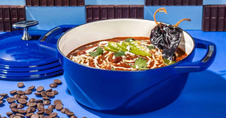 lodge cast iron dutch oven smooth sailing blue