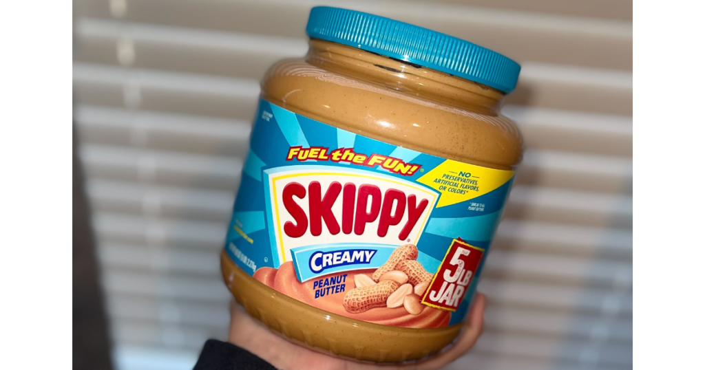 skippy peanut butter pound jar