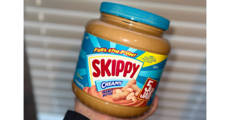 skippy peanut butter pound jar