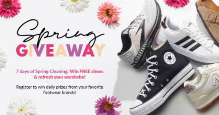 spring shoe giveaway image
