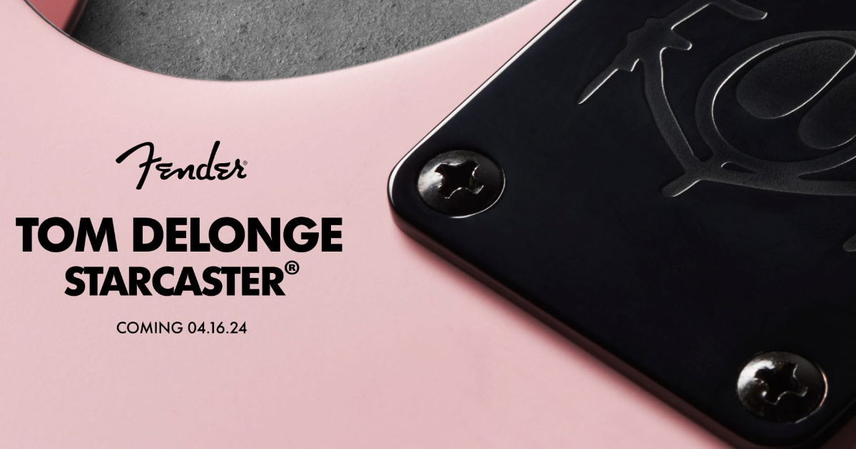 tom delonge starcaster guitar