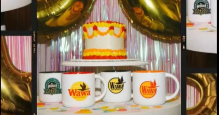 wawa 60th anniversary mug set