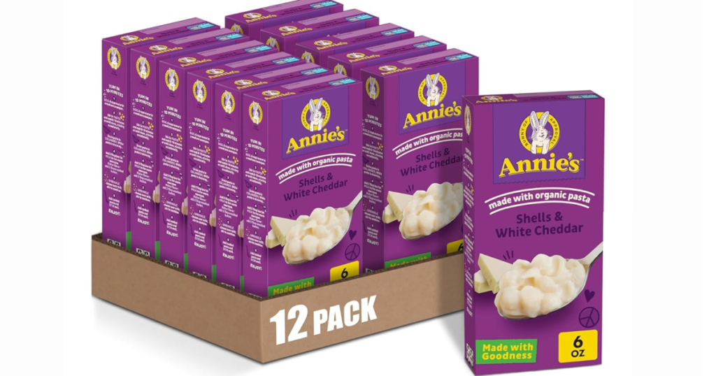 Annie s Shells and White Cheddar