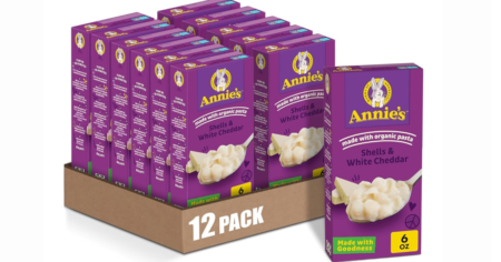 Annie s Shells and White Cheddar