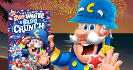 Cap n Crunch Red White Blue Giveawayf