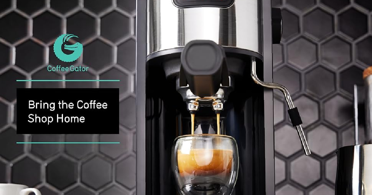 Coffee Gator Espresso Machine