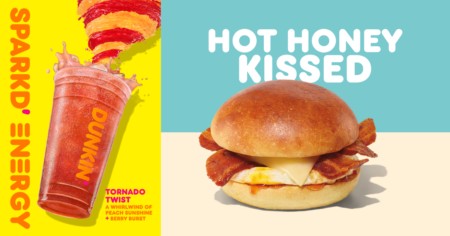 Dunkin Summer Menu Available Now ! Tornado Twist SPARKD’ Energy Just $3