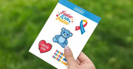 Free Foster Love Stickers