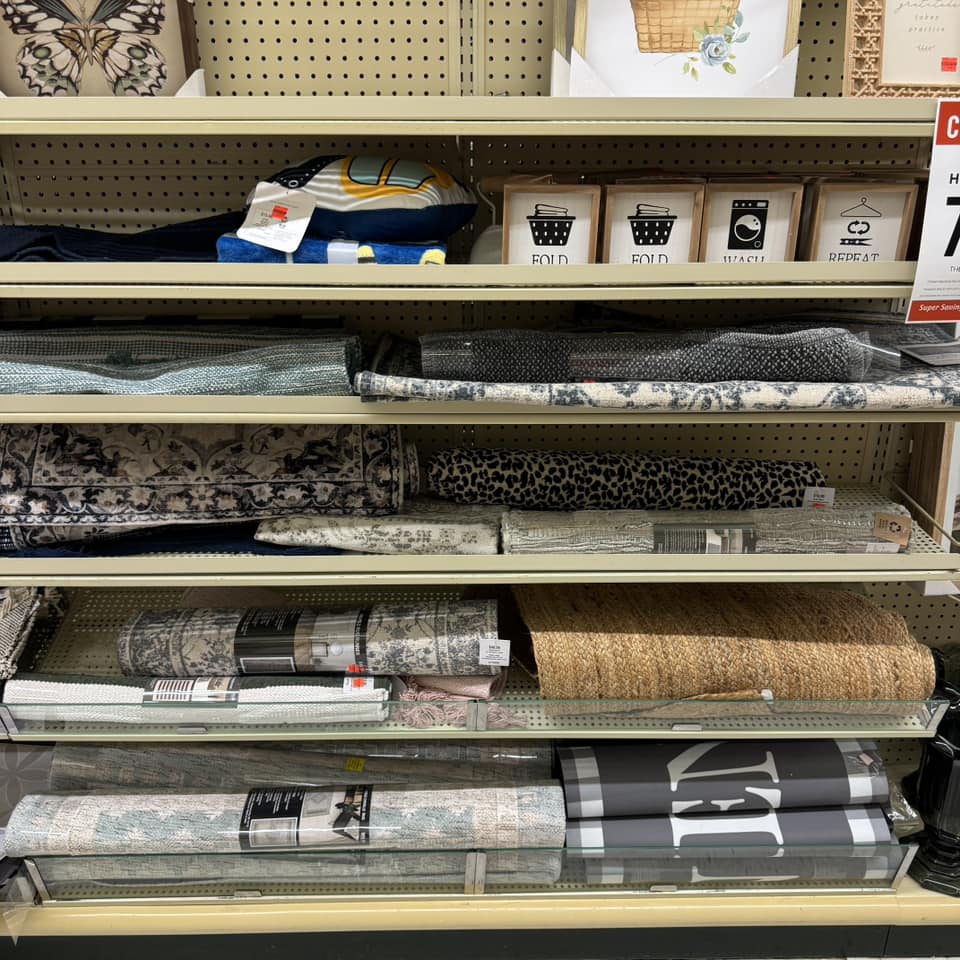 Hobby Lobby Rugs display of rugs