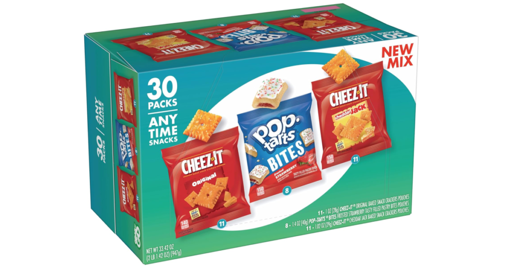 Kelloggs grab go variety pack