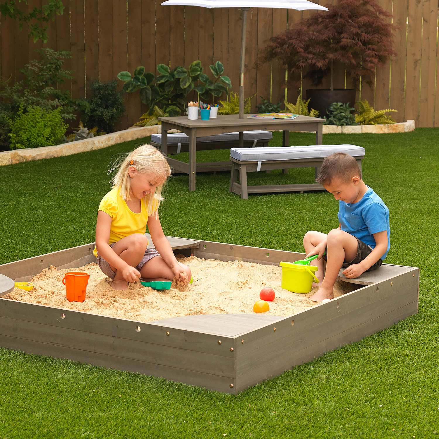 KidKraft Backyard Sandbox KidKraft Backyard Sandbox