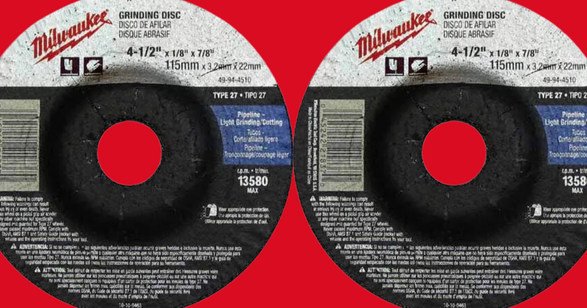 Milwaukee Branded Bonded Abrasive Wheels Class Action Settlement