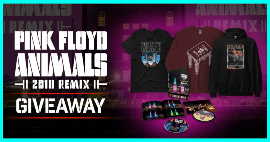 Pink Floyd Animals Remix Giveaway