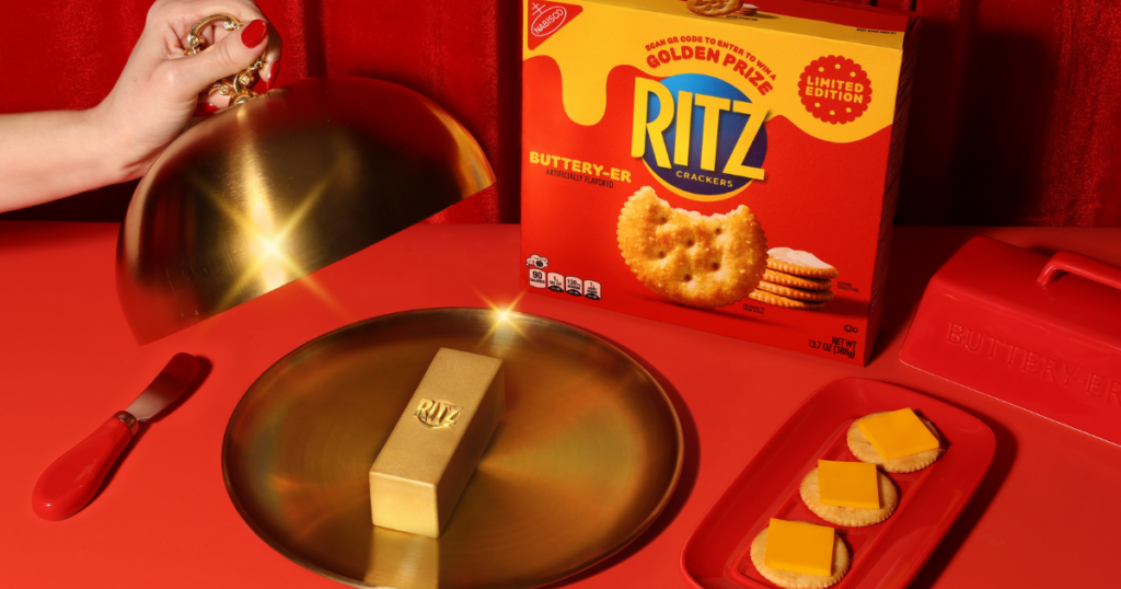 RITZ Live Buttery er Activation Sweepstakes