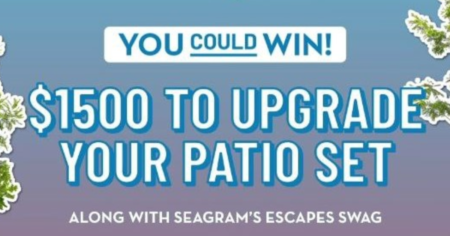 Seagrams Escapes Make Your Patio Pop Sweepstakes