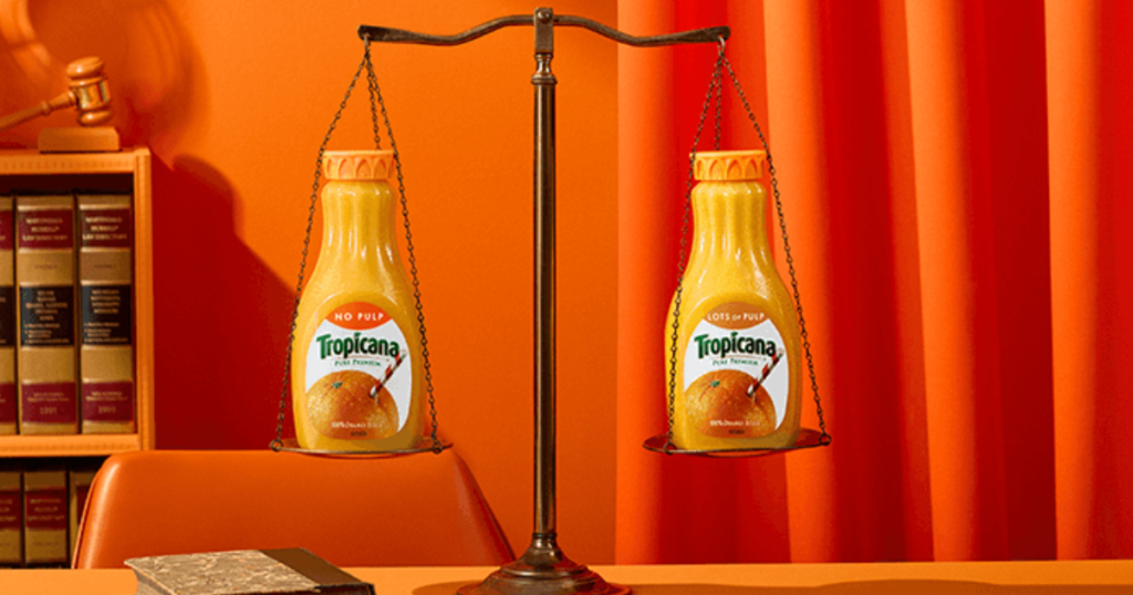 The Tropicana Pulp Prenup Sweepstakes