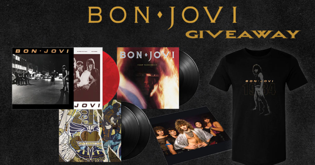 UDISCOVER MUSIC BON JOVI GIVEAWAY