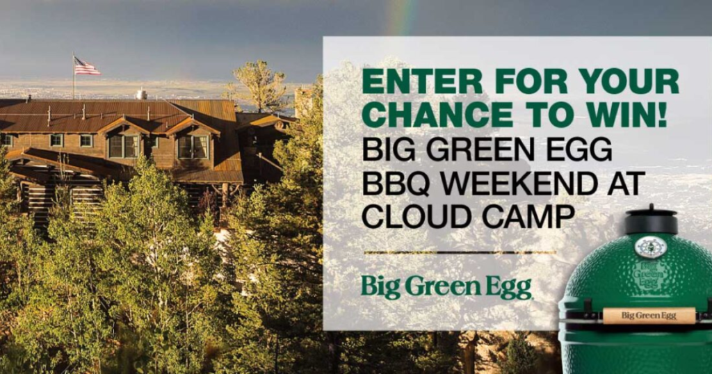 big green egg bbq weekend sweepstakes